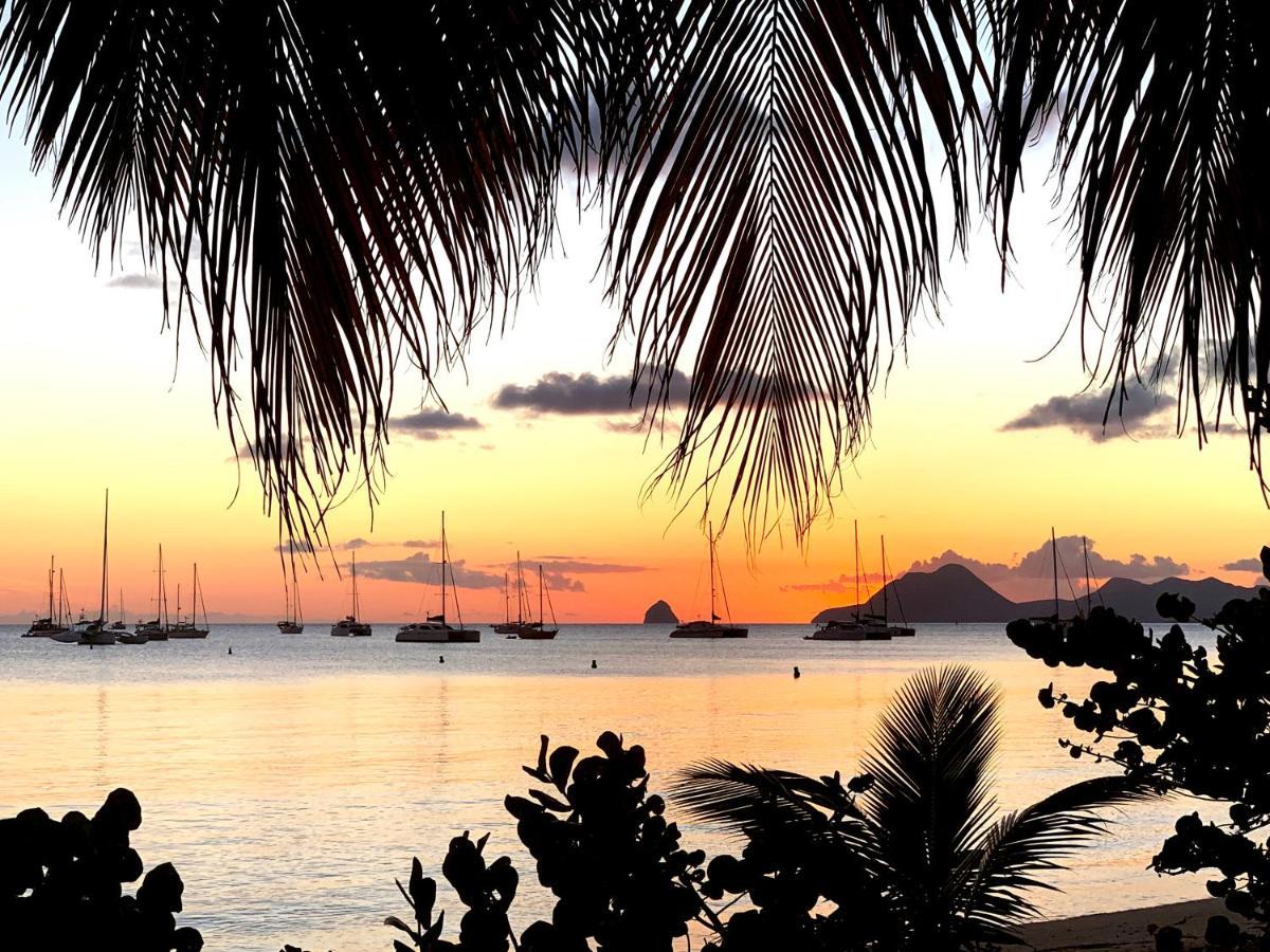 Appartement Duplex Climatise Avec Wi-Fi - Plage Pointe Marin A Pieds, Recemment Renove Sainte-Anne Buitenkant foto