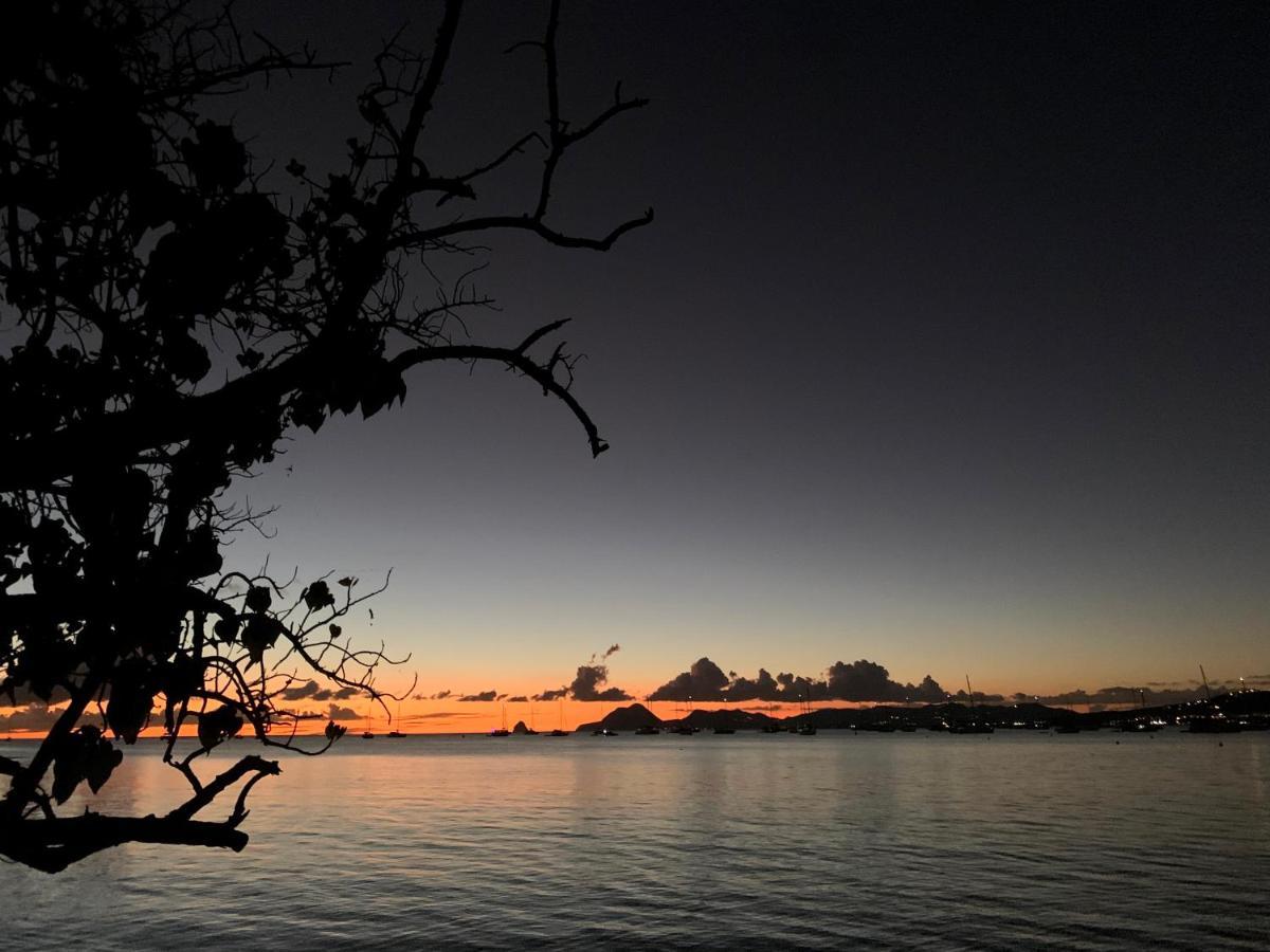 Appartement Duplex Climatise Avec Wi-Fi - Plage Pointe Marin A Pieds, Recemment Renove Sainte-Anne Buitenkant foto